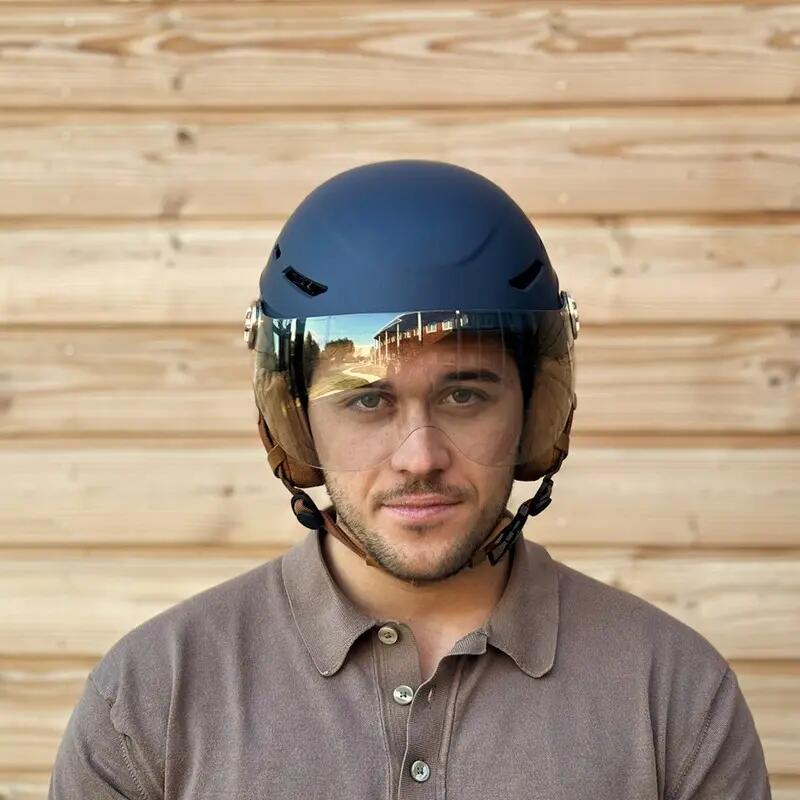T'nB - Casque Vista avec visière Taille M (tour de  tête 54-58 cm) - Bleu 4/5