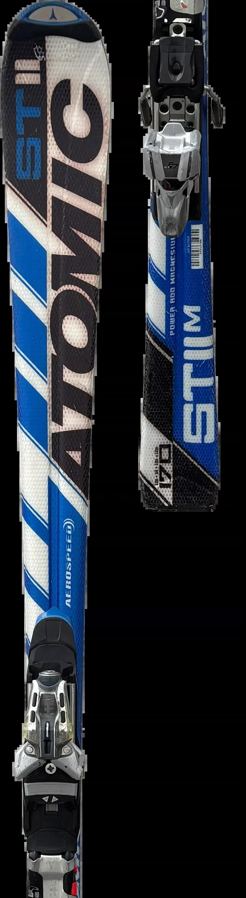 2ND LIFE - Lyže Atomic ST II 160cm, Dobrý stav 3/5