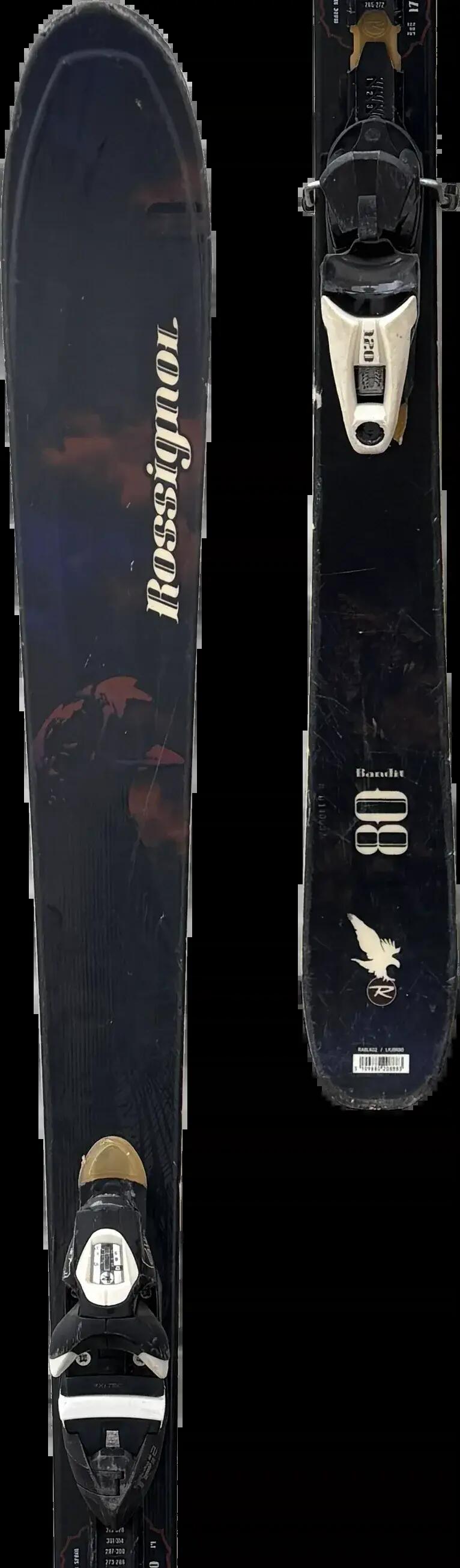 2ND LIFE - Lyže Rossignol Bandit 80 170cm, Dobrý stav 3/5