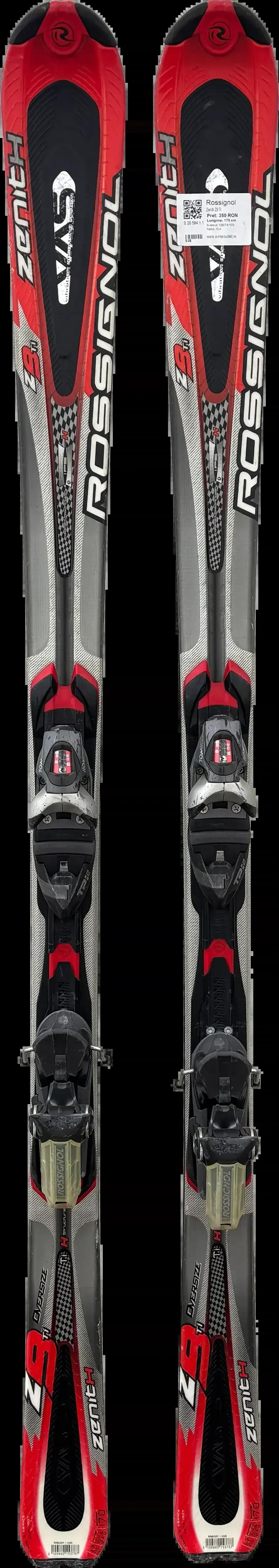2ND LIFE - Lyže Rossignol Zenith Z9 Ti 170cm, Dobrý stav 2/5