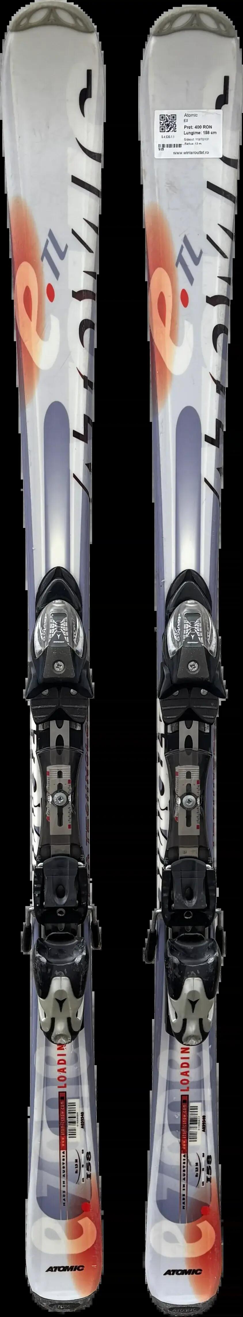 Reconditionné - Skis Atomic Etl 158cm, Très Bon État 2/5