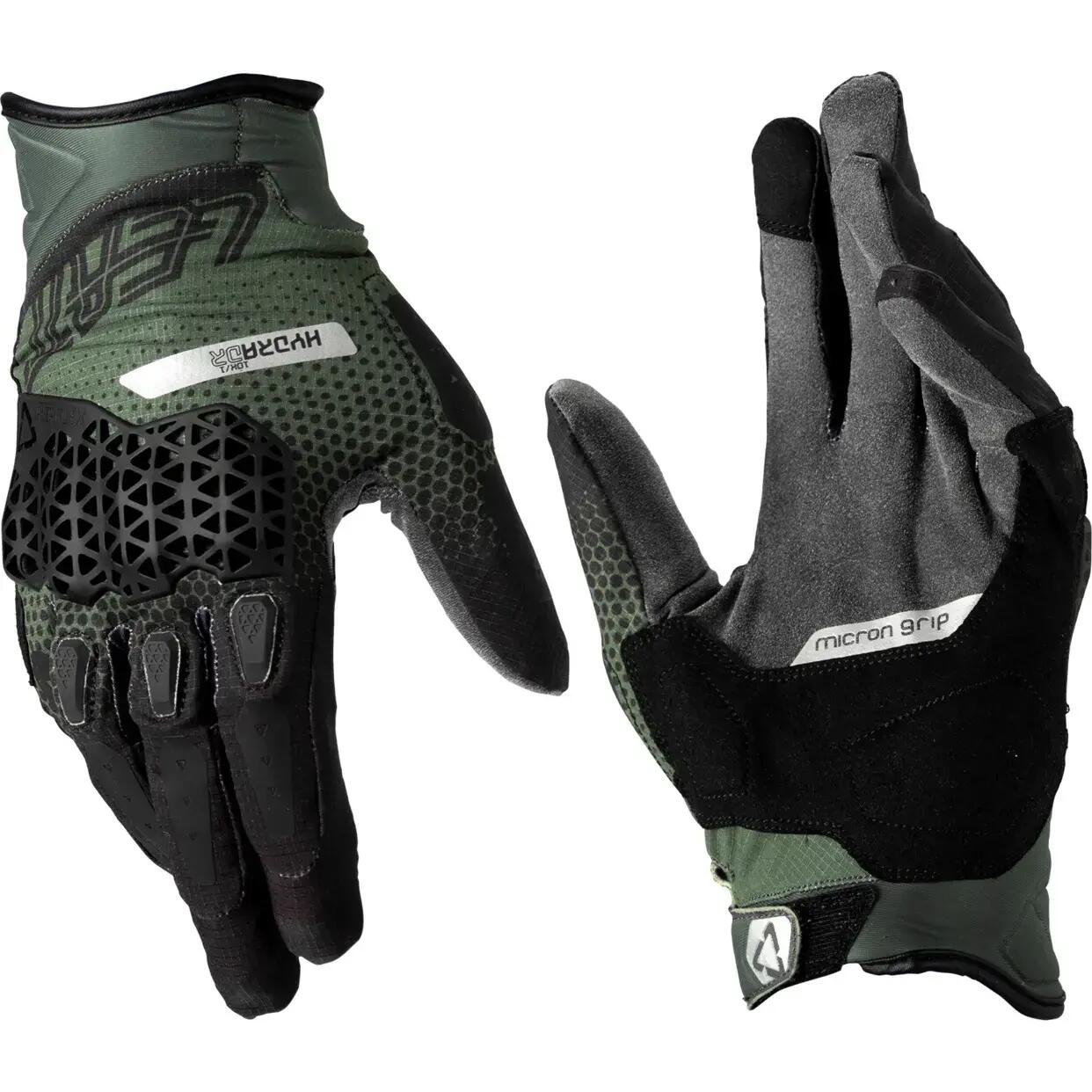 Krátké celoroční motocyklové rukavice Leatt ADV HydraDri 5.5 V25 3/3
