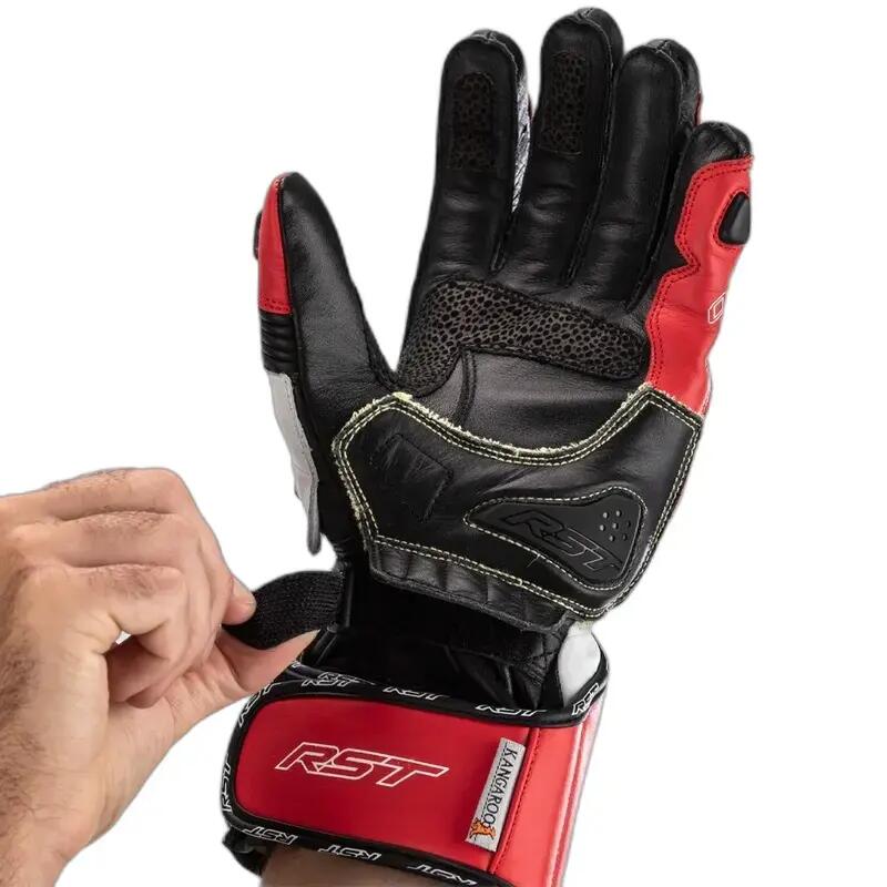 Letní kožené moto rukavice RST TracTech Evo 4 3/5