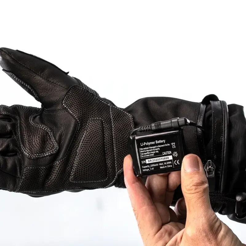 Guantes de cuero calefactados RST Paragon 6 Heated Waterproof 5/7