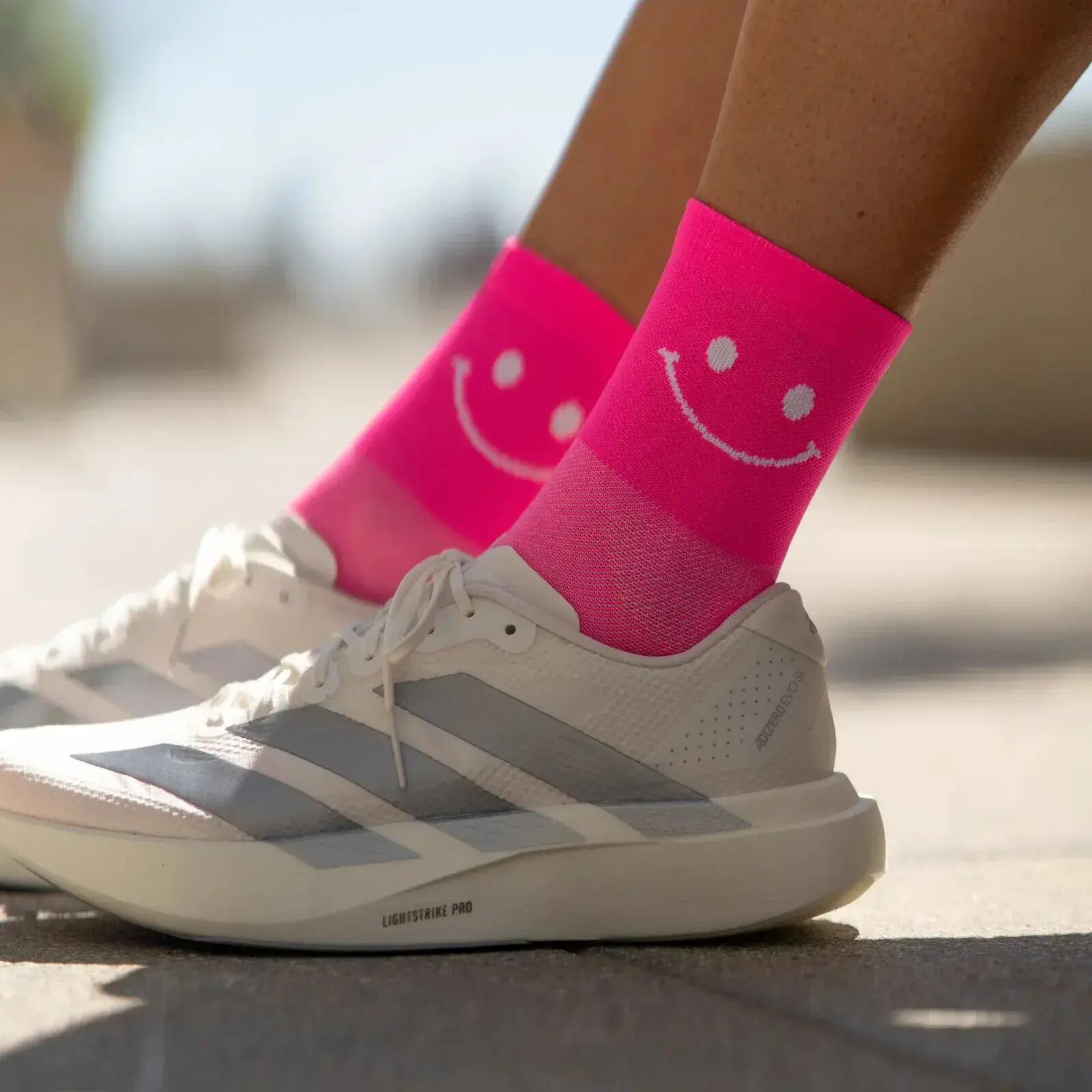 Meias de corrida Sporcks Happy Day 3/4