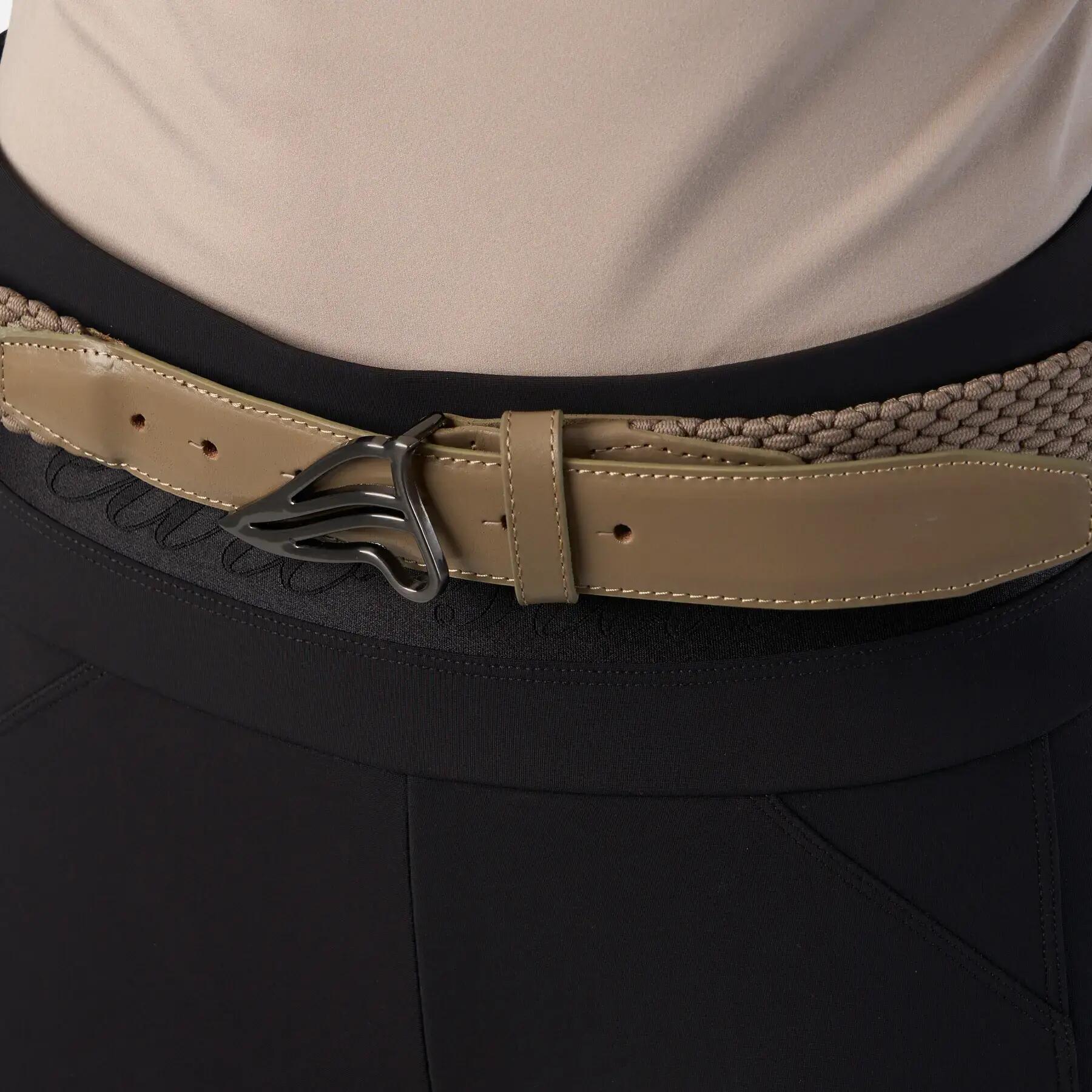 Geweven faux leren riem Euro-Star Belt Vivian 3/3