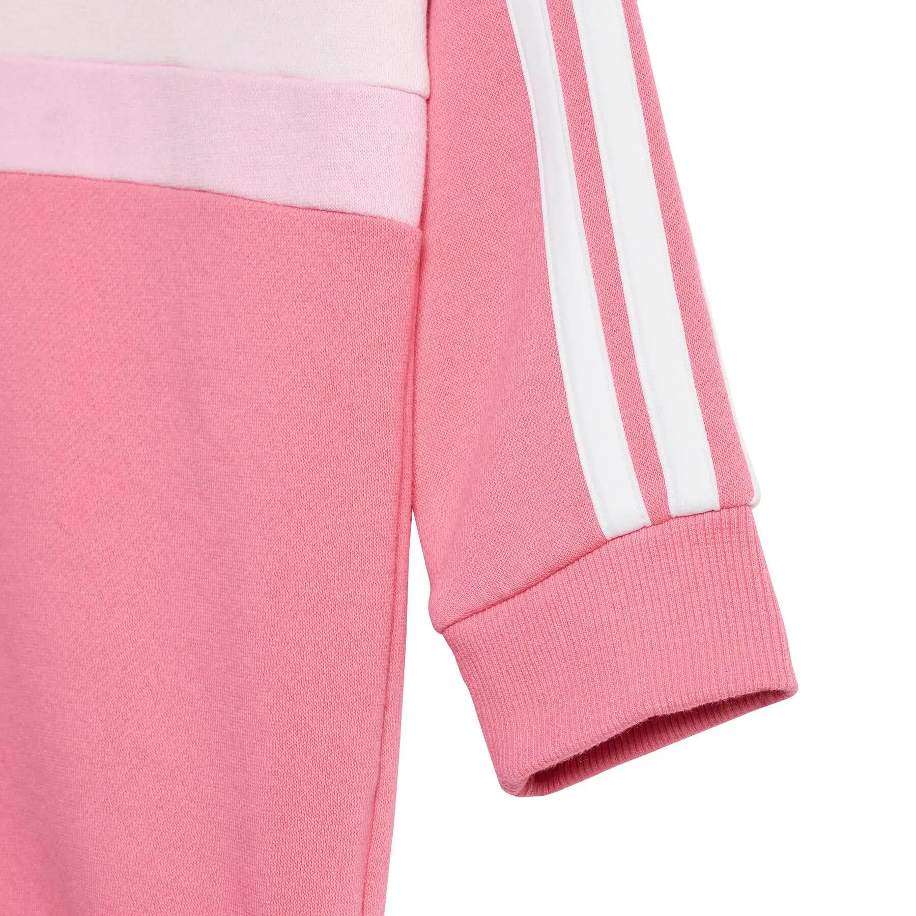 Set met sweatshirt met capuchon en legging voor babymeisjes adidas Essentials Ti 6/7
