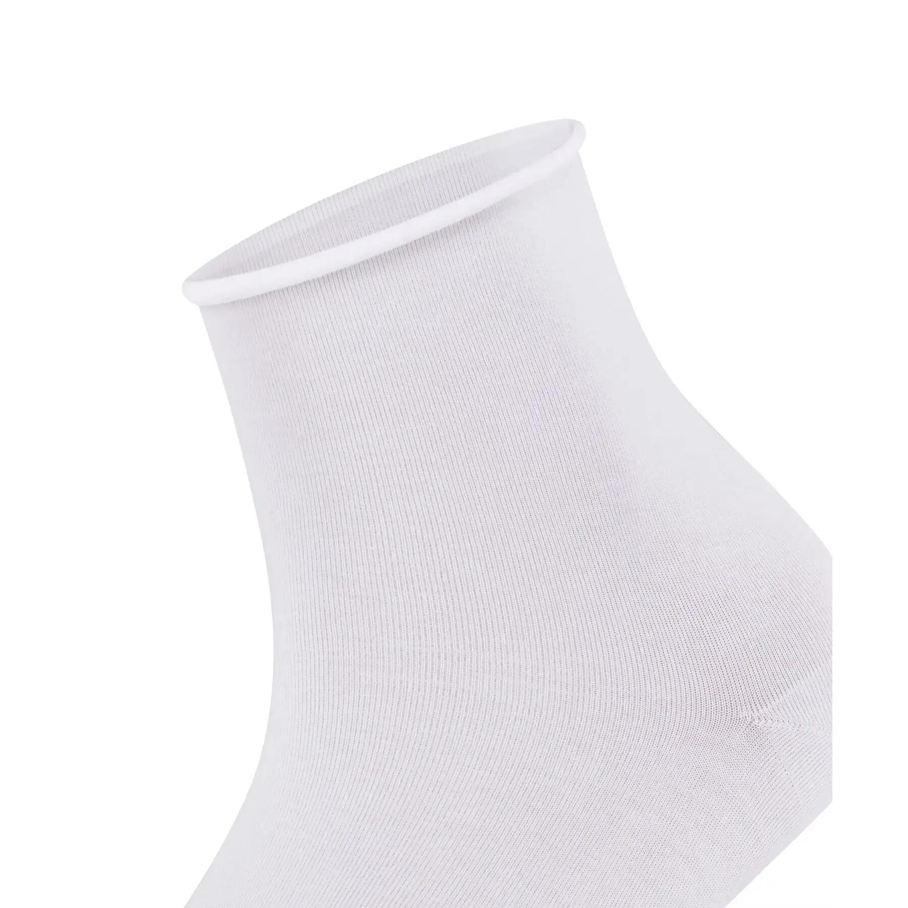 Dames Korte Sokken Cotton Touch - White - 35-38 4/5