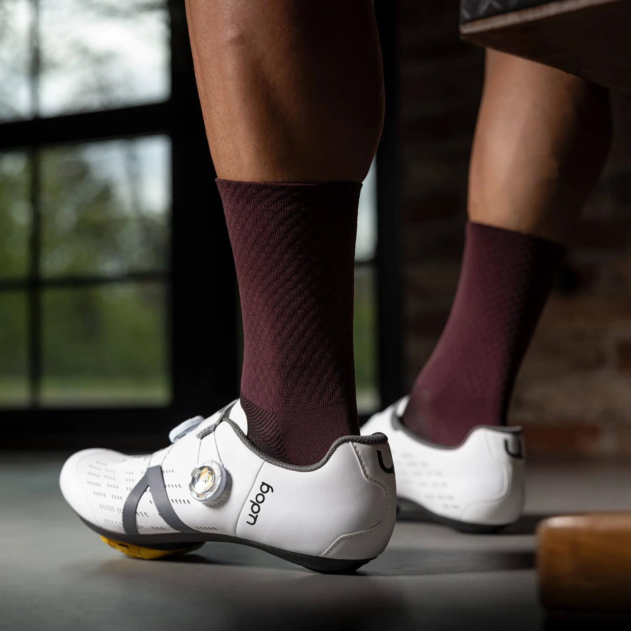 Meias Eroe Pure Burgundy 4/4
