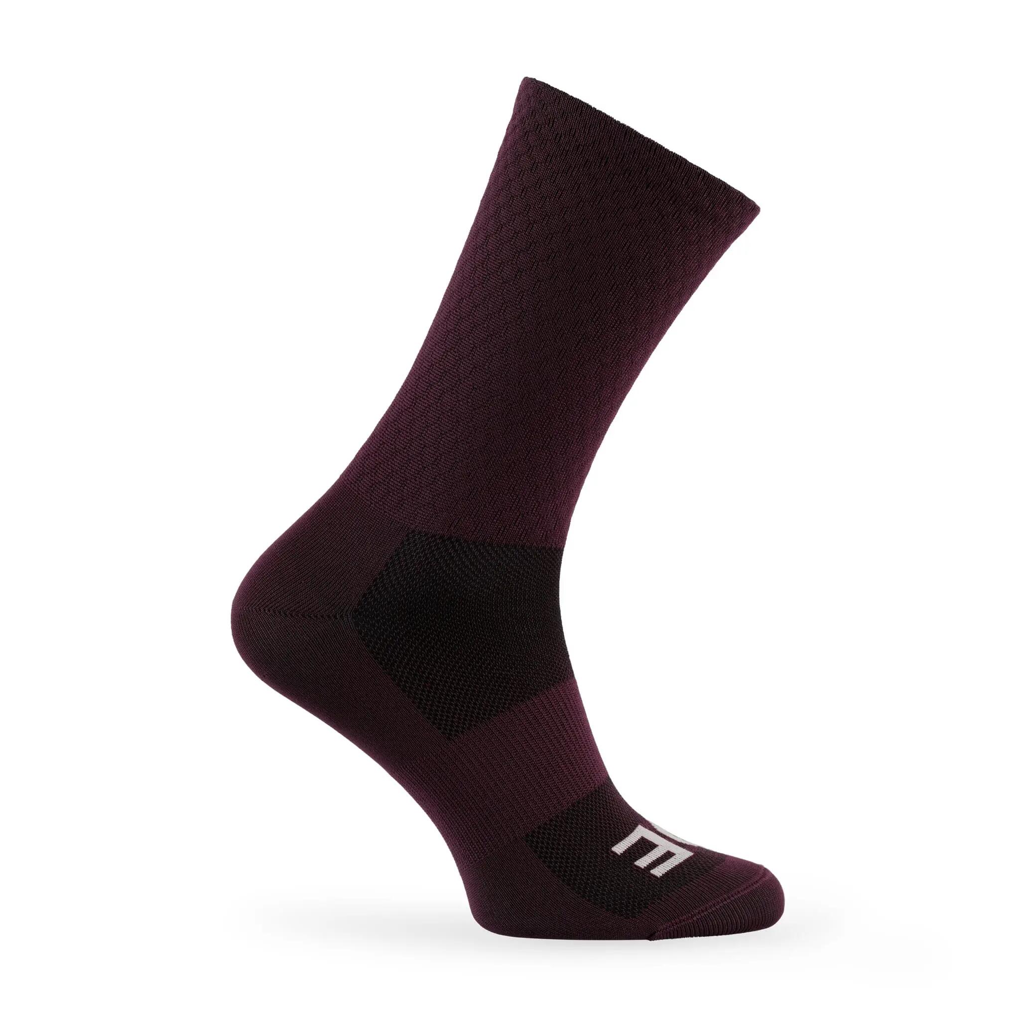 Meias Eroe Pure Burgundy 2/4