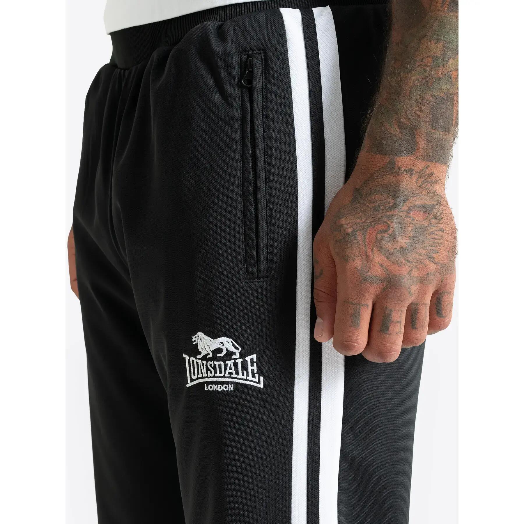 Lonsdale Training Trousers Shrewsbury 118022 Black/White-XXL 4/6
