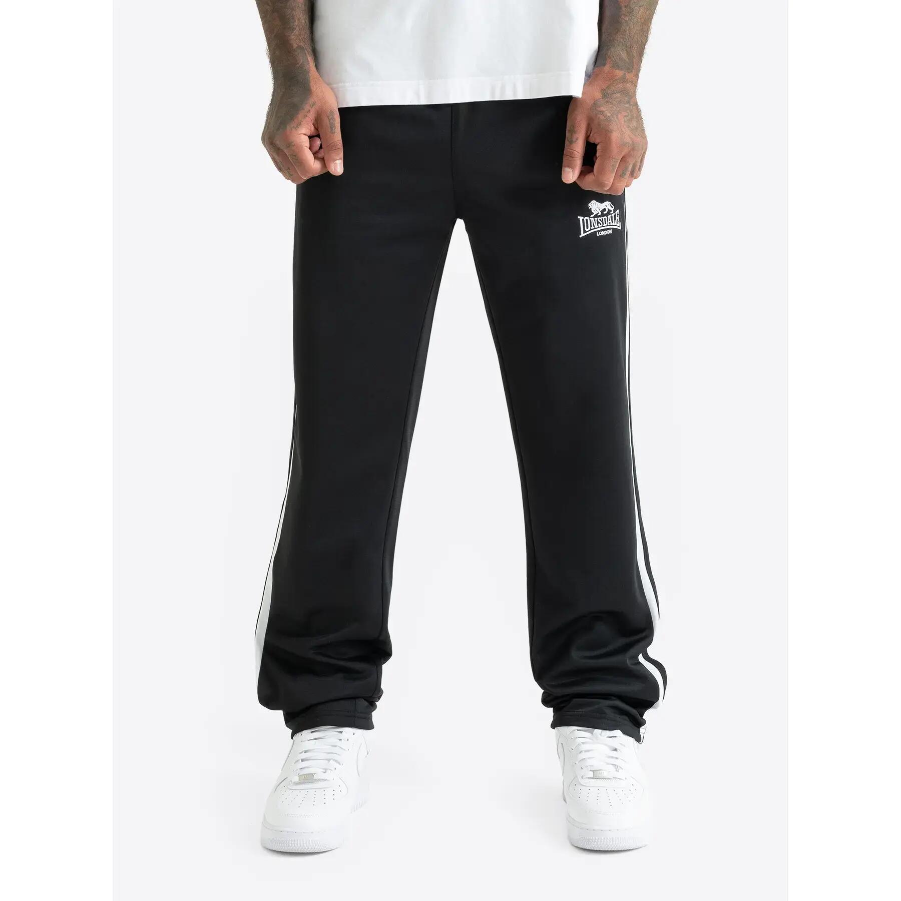 Lonsdale Training Trousers Shrewsbury 118022 Black/White-XXL 2/6