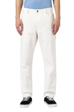 Pantalon homme - Dickies - Carpenter en toile canvas - 6 poches - Blanc naturel