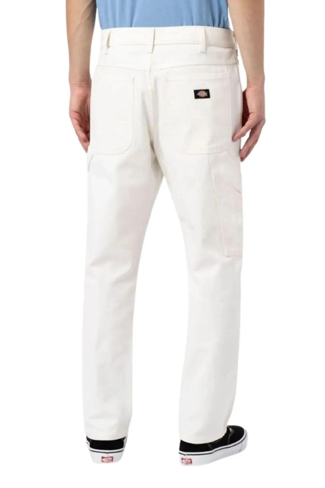 Pantalon homme Dickies - Carpenter en canvas de coton - 6 poches - Écru 3/3
