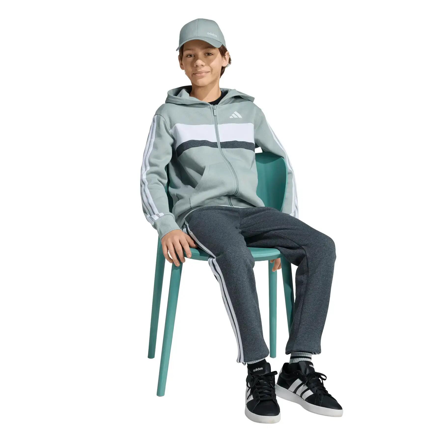 Chándal para niños adidas Essentials Tiberio 3-Stripes Fleece 6/7