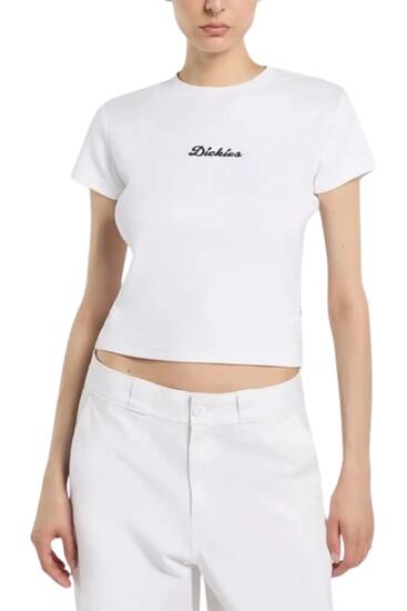T-shirt - Sportswear - Femme - Coupe slim - Wellsville - Blanc