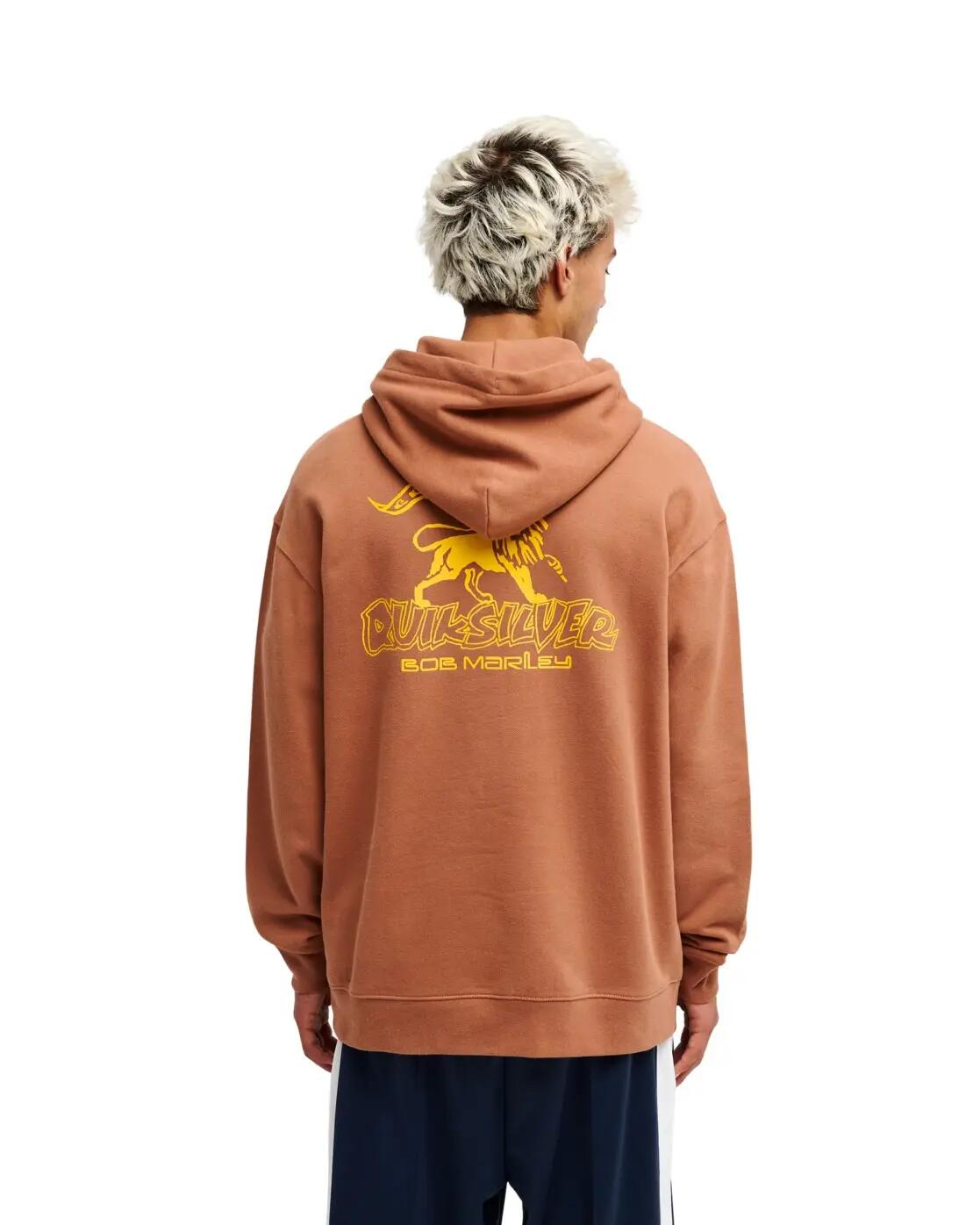 Hoodie BOB MARLEY ZION Heren 2/4