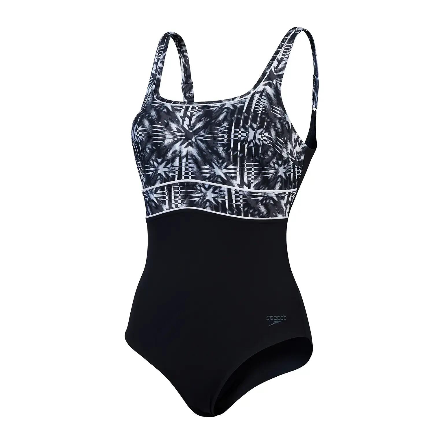 Maillot de bain 1 pièce femme Speedo Print Contour Eclipse 1/6