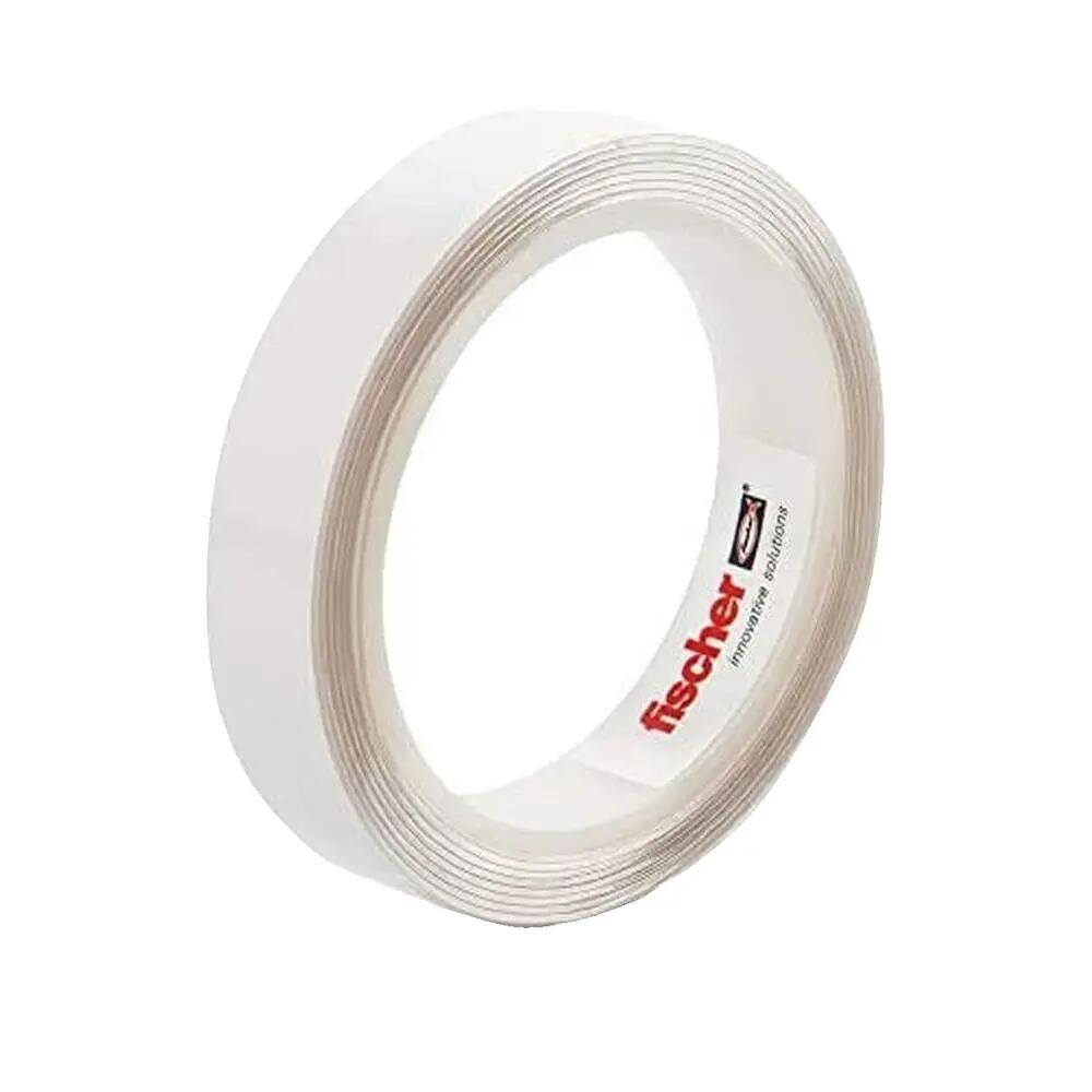 Fita adesiva dupla face Fischer sclm Branco 6/7