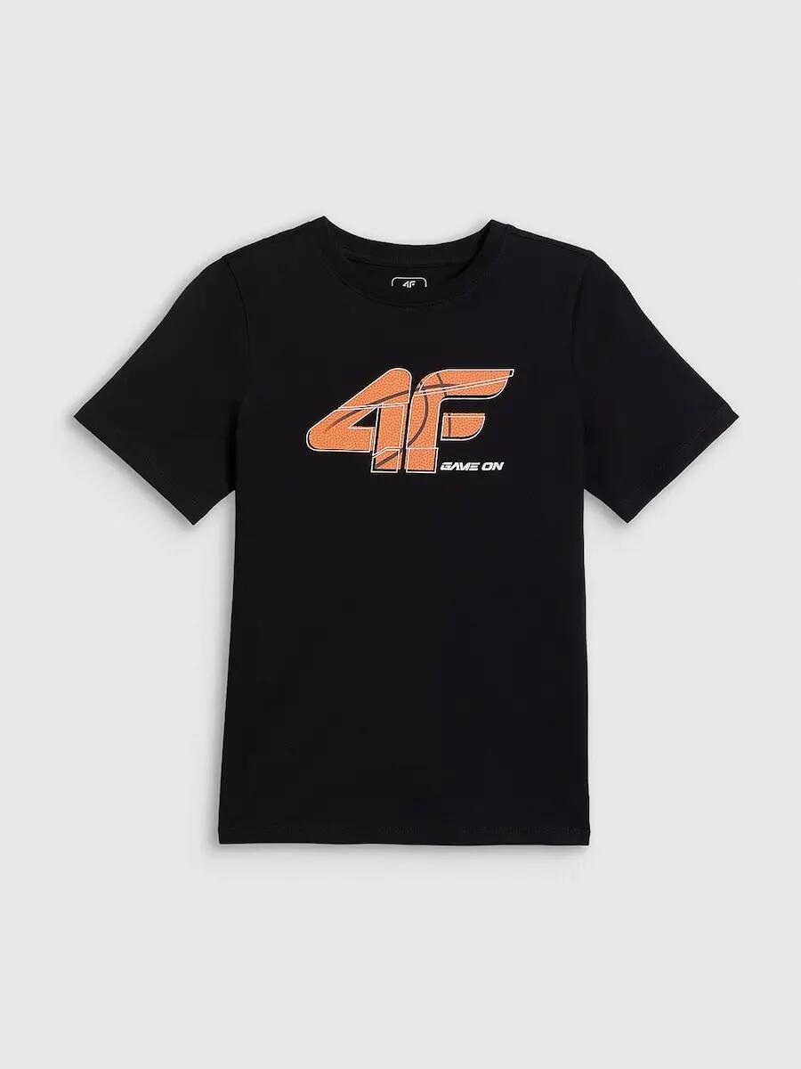 T-shirt bawełniany chłopięcy 4F 6/6