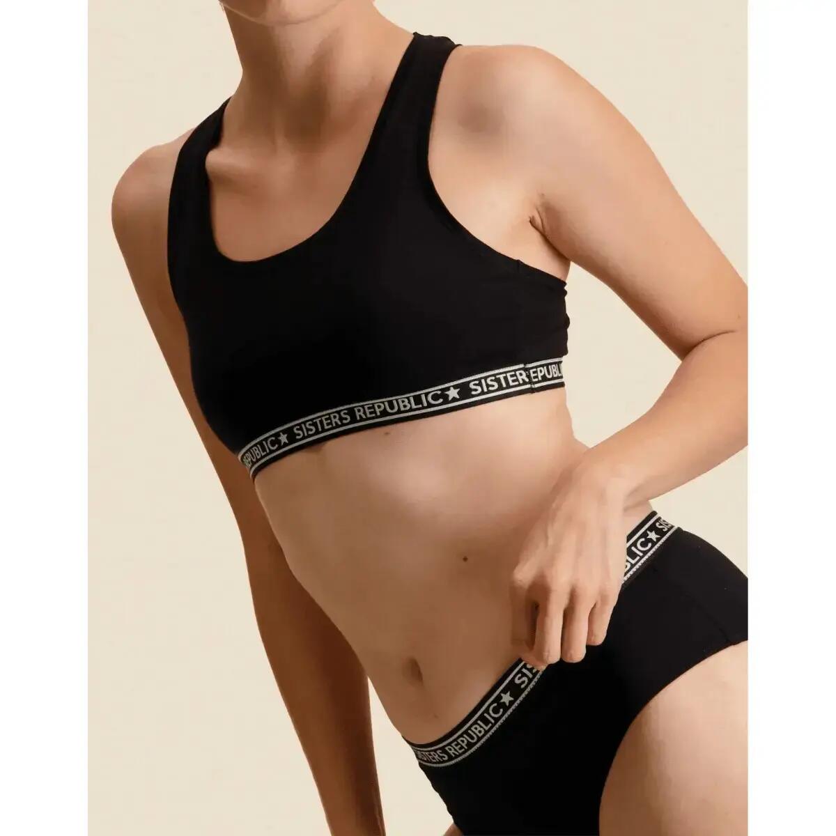 Reggiseno in cotone donna Sisters Republic Sissi 2/3