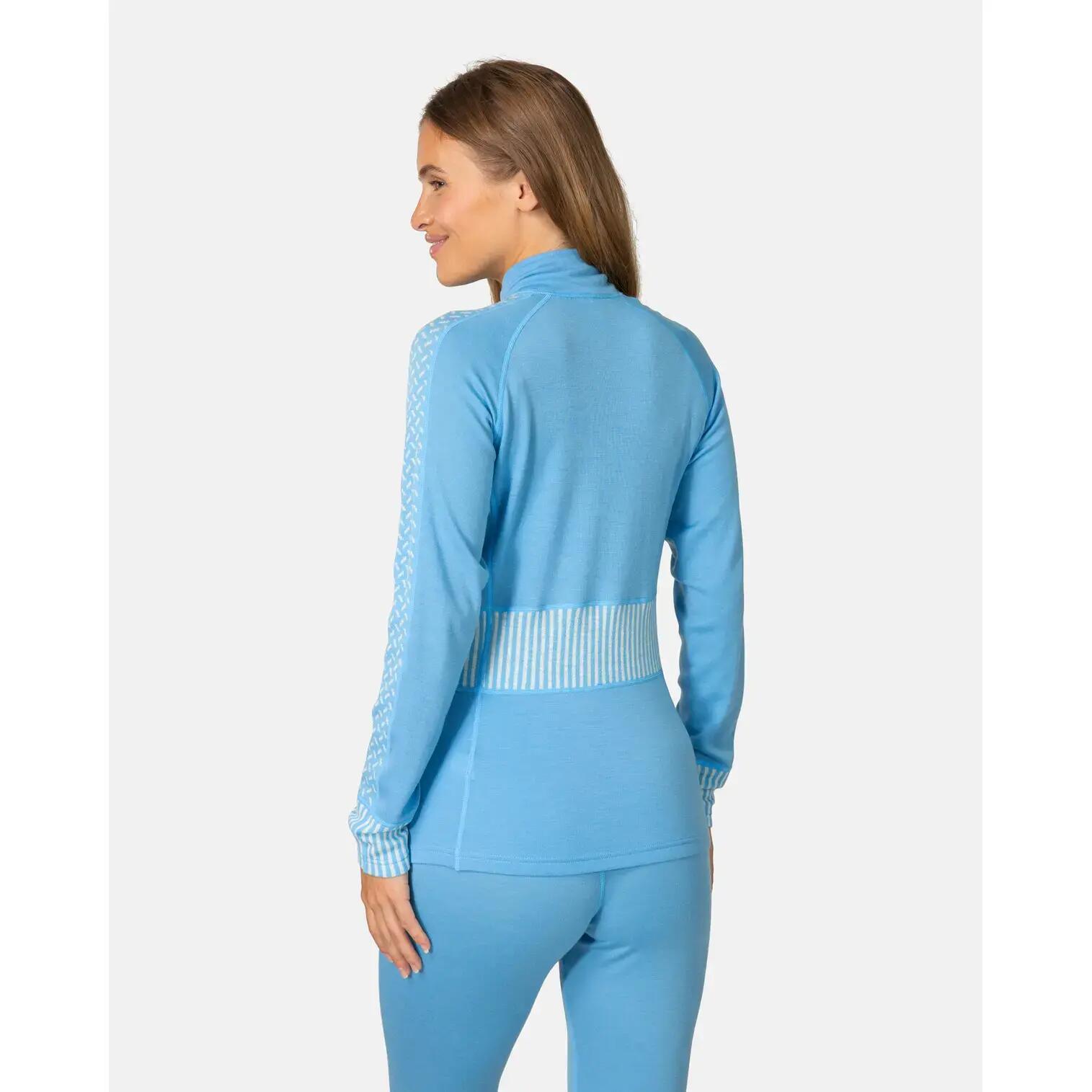 Koszulka z długim rękawem damska 1/2 zip Kari Traa Ines 4/5