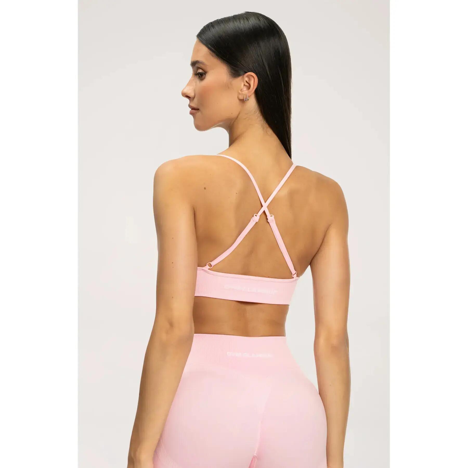 Brassière z dekoltem w serek damska Gym Glamour 4/4
