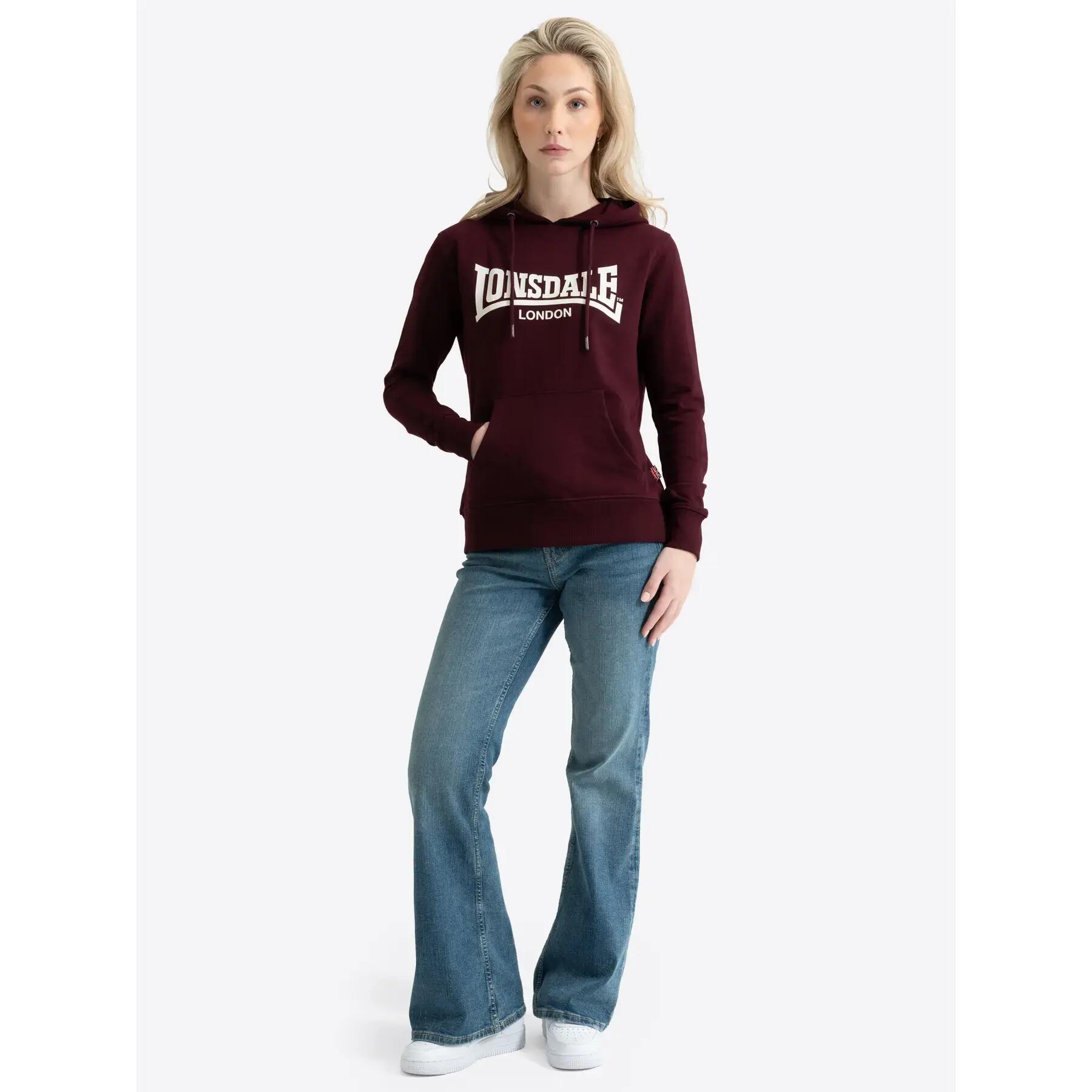 Bluza damska z kapturem Lonsdale Flookburgh 2/4