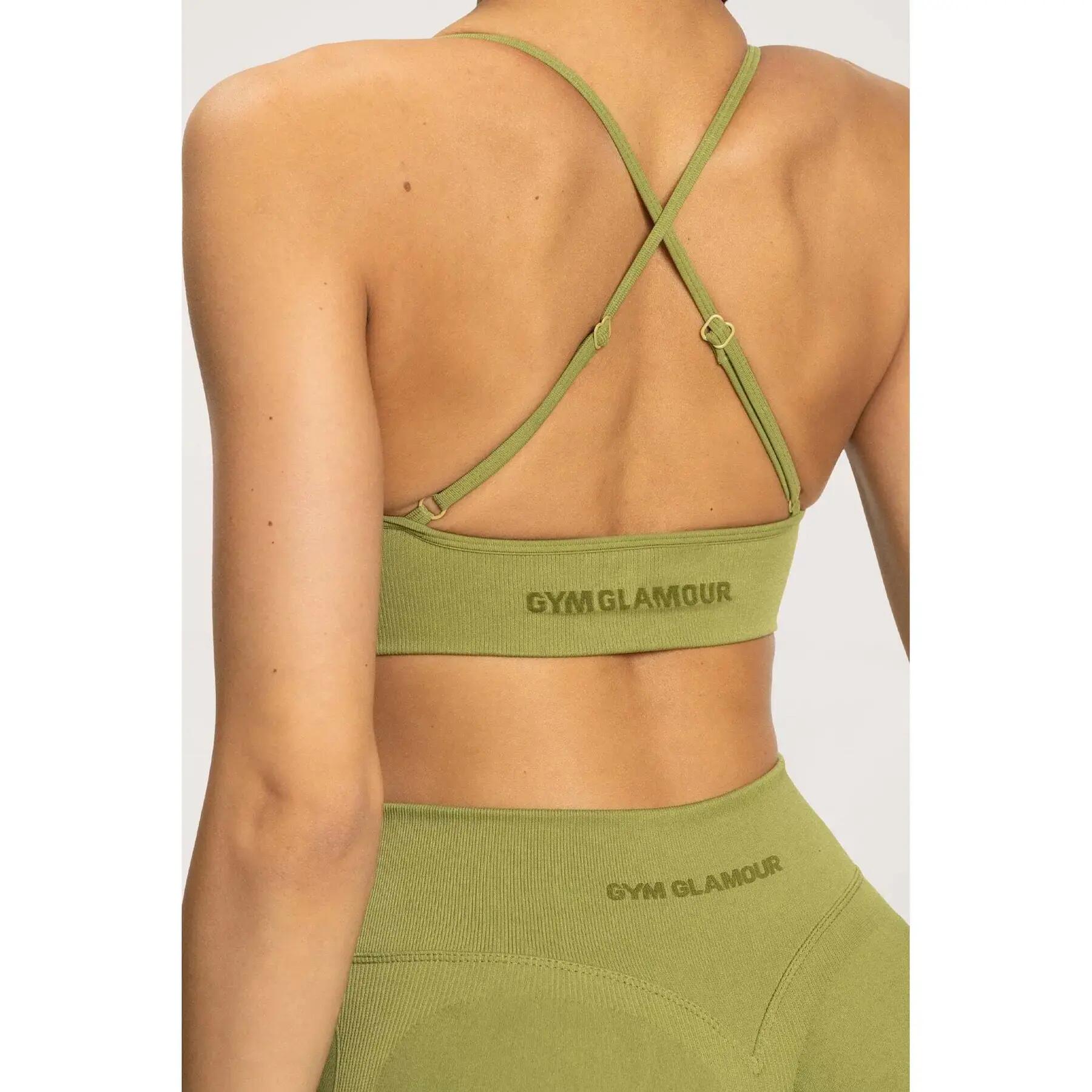 Damen-BH mit tiefem Ausschnitt Gym Glamour 3/5