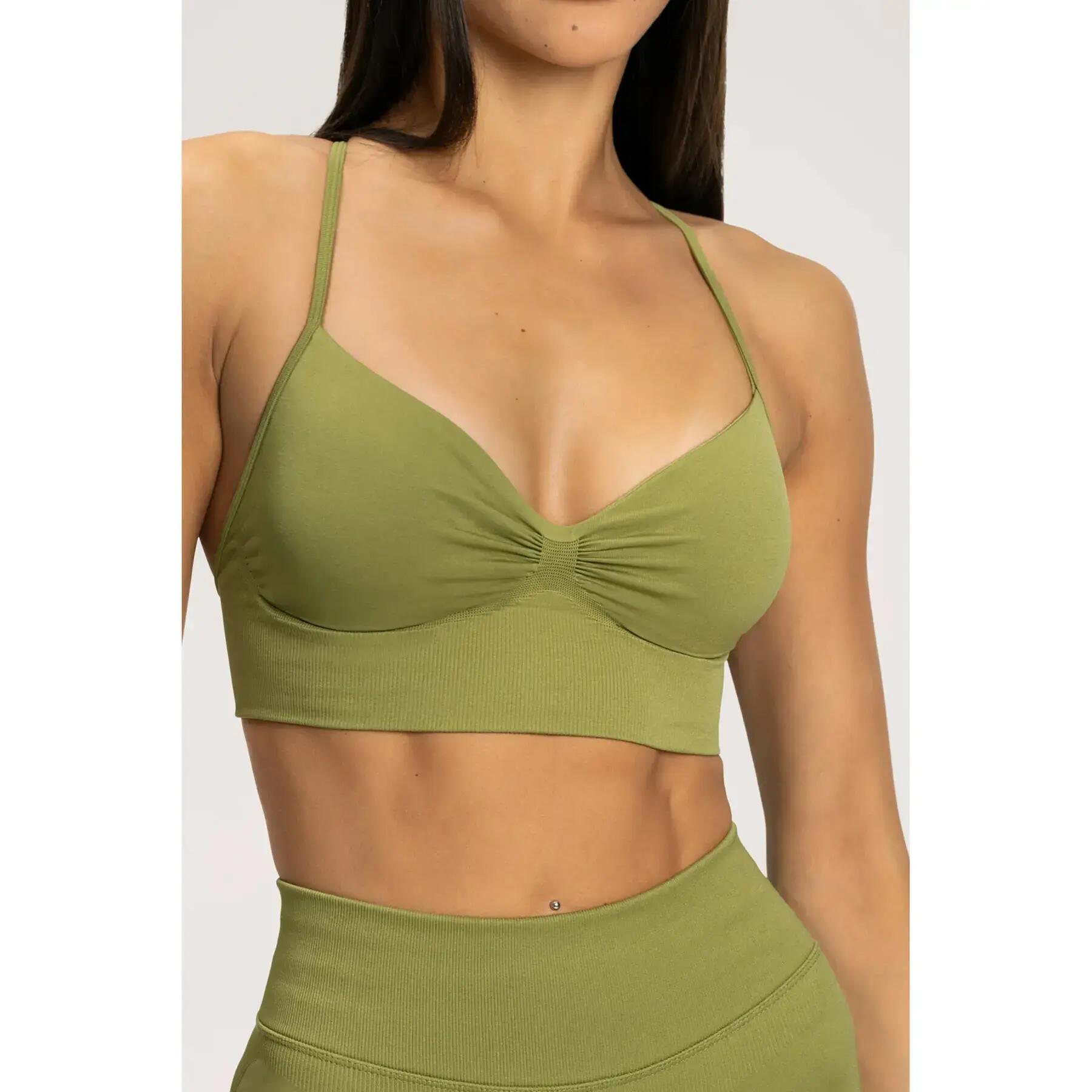 Damen-BH mit tiefem Ausschnitt Gym Glamour 2/5