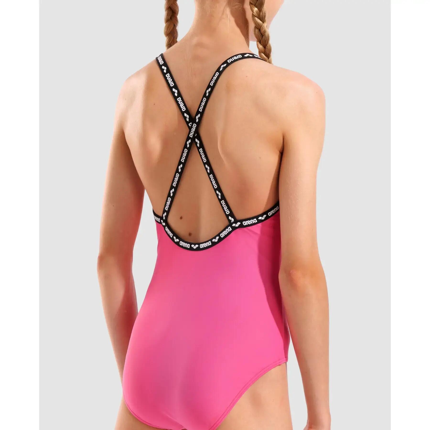 Maillot de bain 1 pièce uni fille Arena 5/5