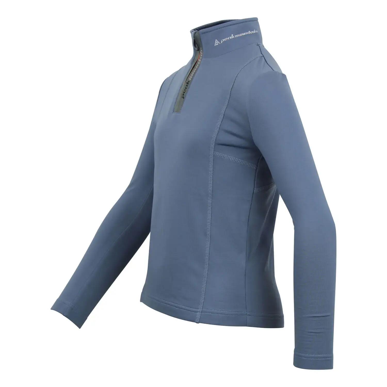 Sous maillot zippée à manches longues enfant Peak Mountain Ecanevi 3/3