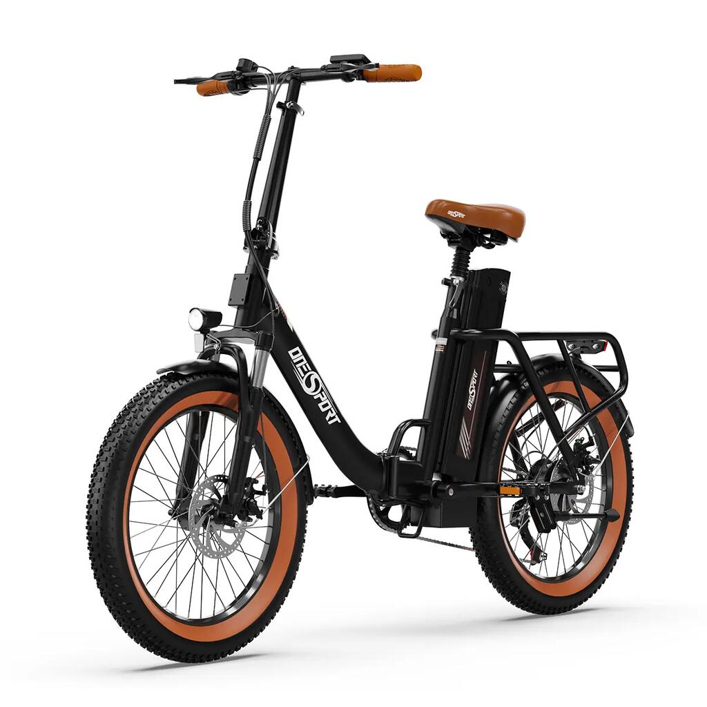 Skladací mestský elektrobicykel ONESPORT OT16-2 48V 17Ah 20" pláště