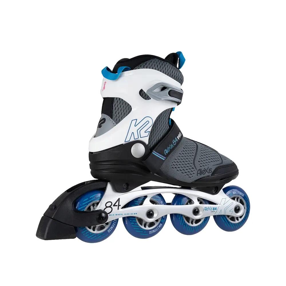 Roller K2 Alexis 84 Pro Femme Szary/Niebieski 5/6