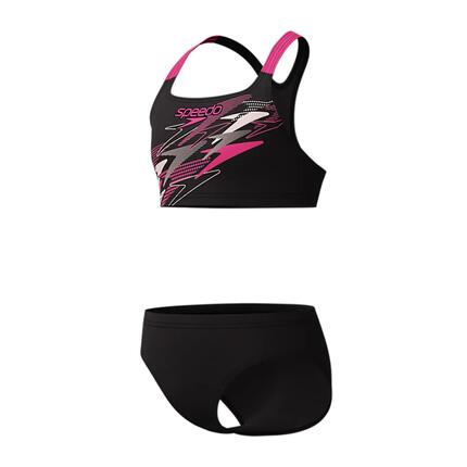 Maillot de bain 2 pièces fille Speedo Medley Logo Racerback
