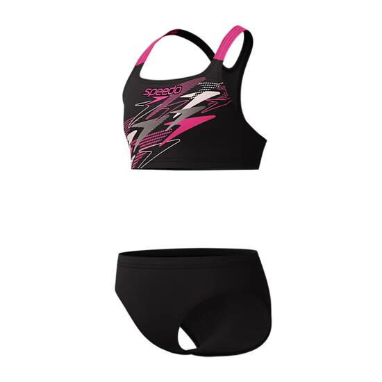 Maillot de bain 2 pièces fille Speedo Medley Logo Racerback