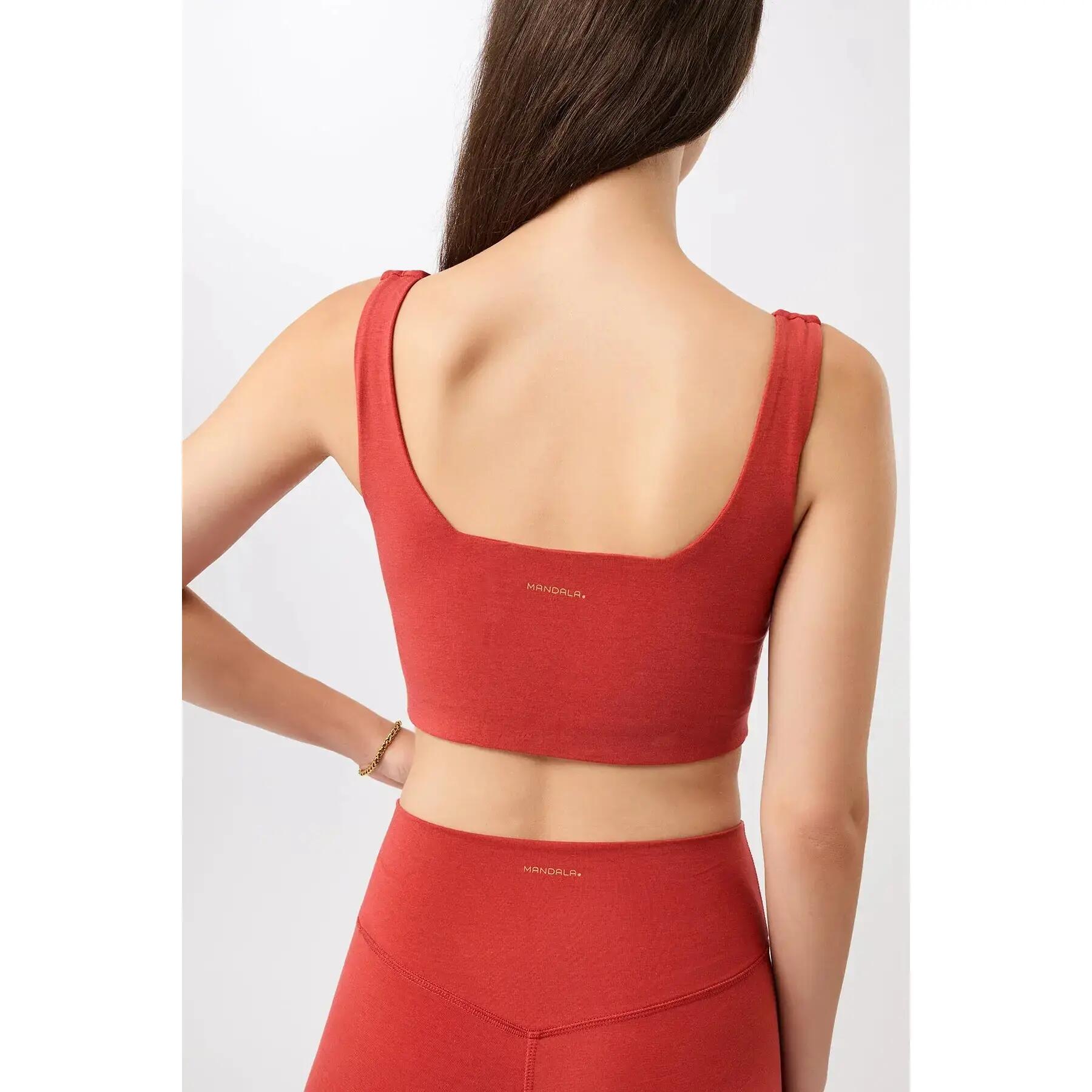 Ultraleichte quadratische Ausschnitt-Brauttragetasche Damen Mandala 2/4