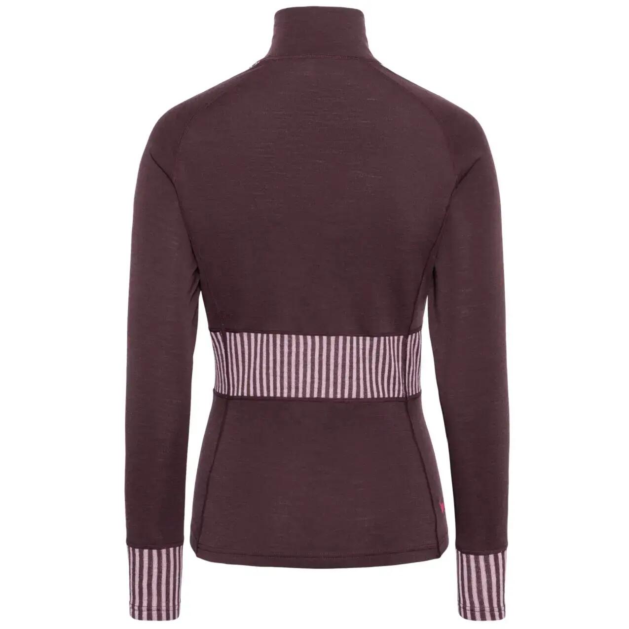 Langarm Shirt 1/2 Reißverschluss für Damen Kari Traa Ines 2/5