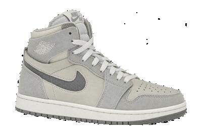 Heren - sportschoenen - hoge sneakers - jordan 1 high zoom comfort 2 - grijs