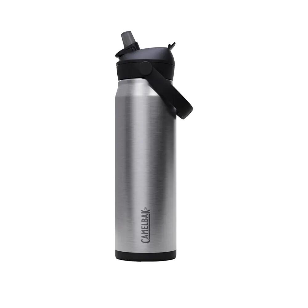 Bottiglia d'acqua CamelBak Thrive Flip Straw Isolata Argento 5/5