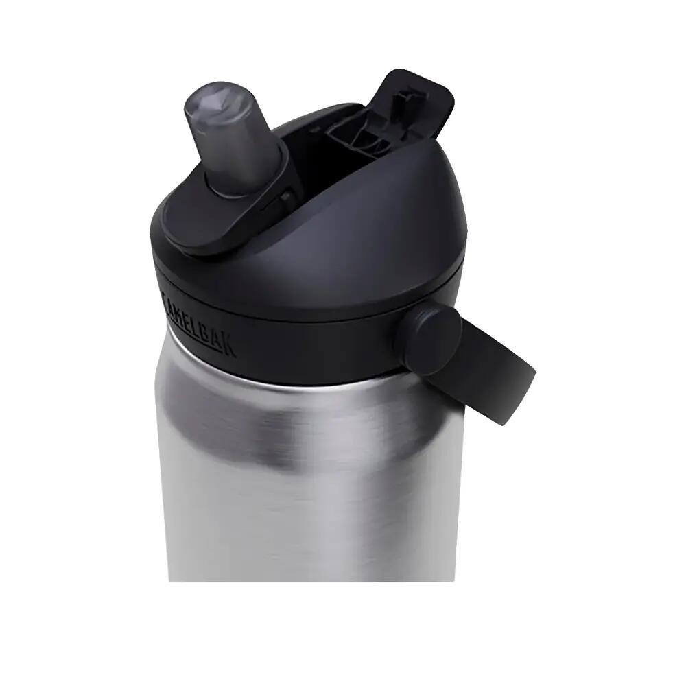 Bottiglia d'acqua CamelBak Thrive Flip Straw Isolata Argento 2/5