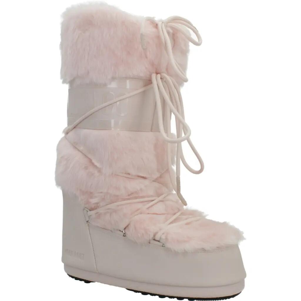 Buty MOON BOOT ICON FAUX FUR 14089000 042 Rose 5/5