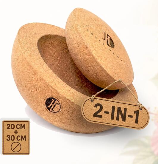 Kit de demi-sphères en liège « Balance DUO » pour Balance Boards