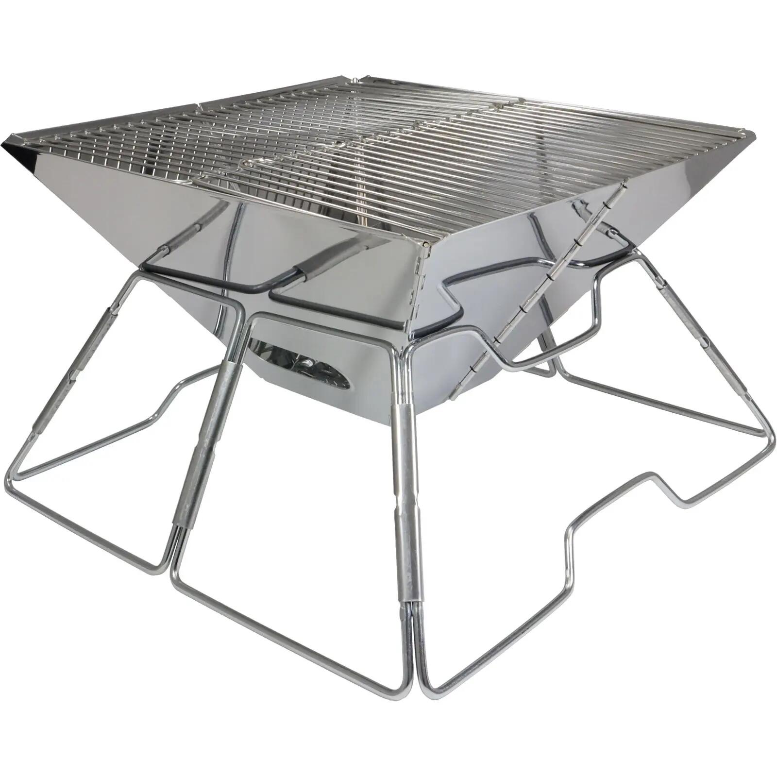 Grill- und Feuerschale Tetragon 1/6