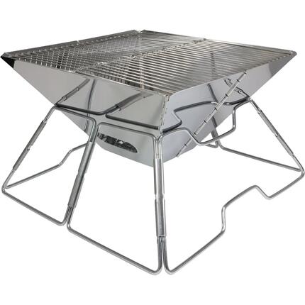 Grill- und Feuerschale Tetragon