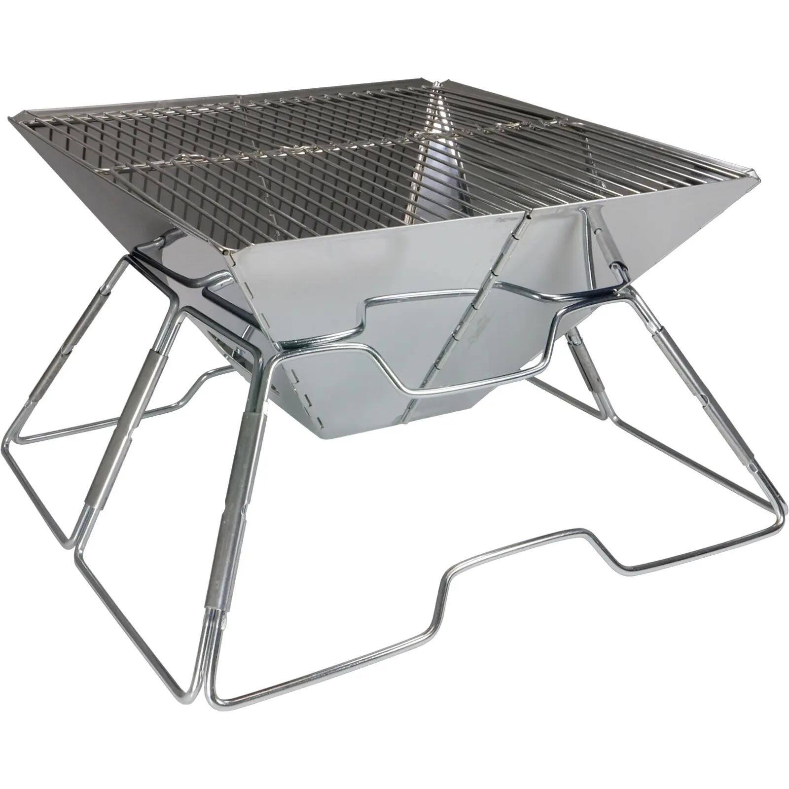 Grill- und Feuerschale Tetragon 2/6