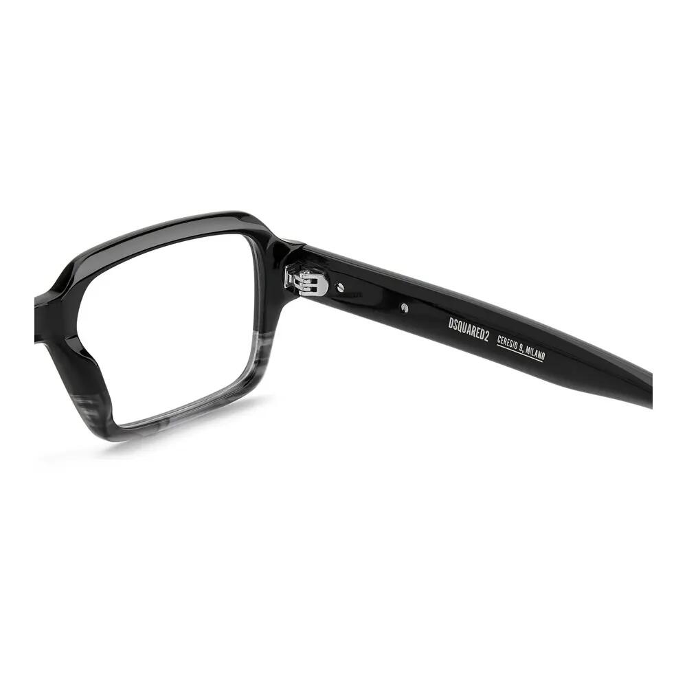Dioptrické Okuliare Dsquared2 D2 0221 XOW z Acetátu Pánske 55 mm 4/4