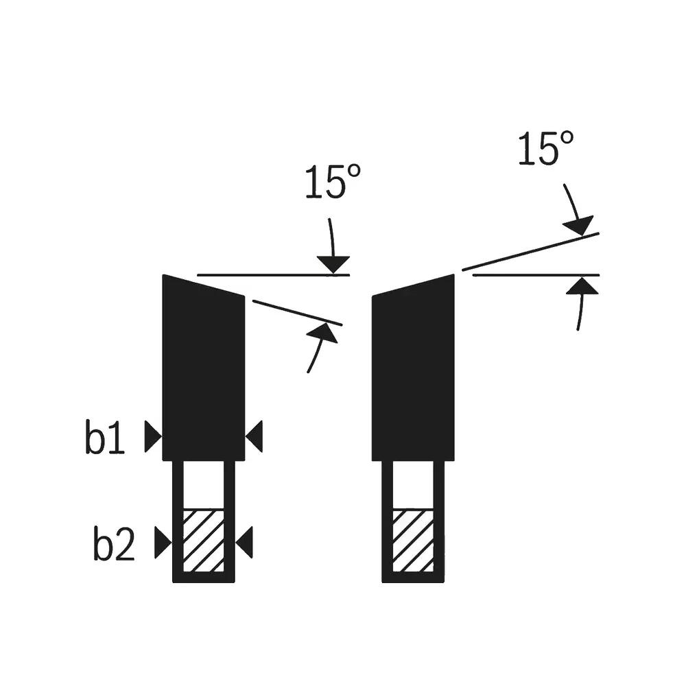 Lame de scie circulaire Bosch Expert dla drewna 24 zęby 3/3