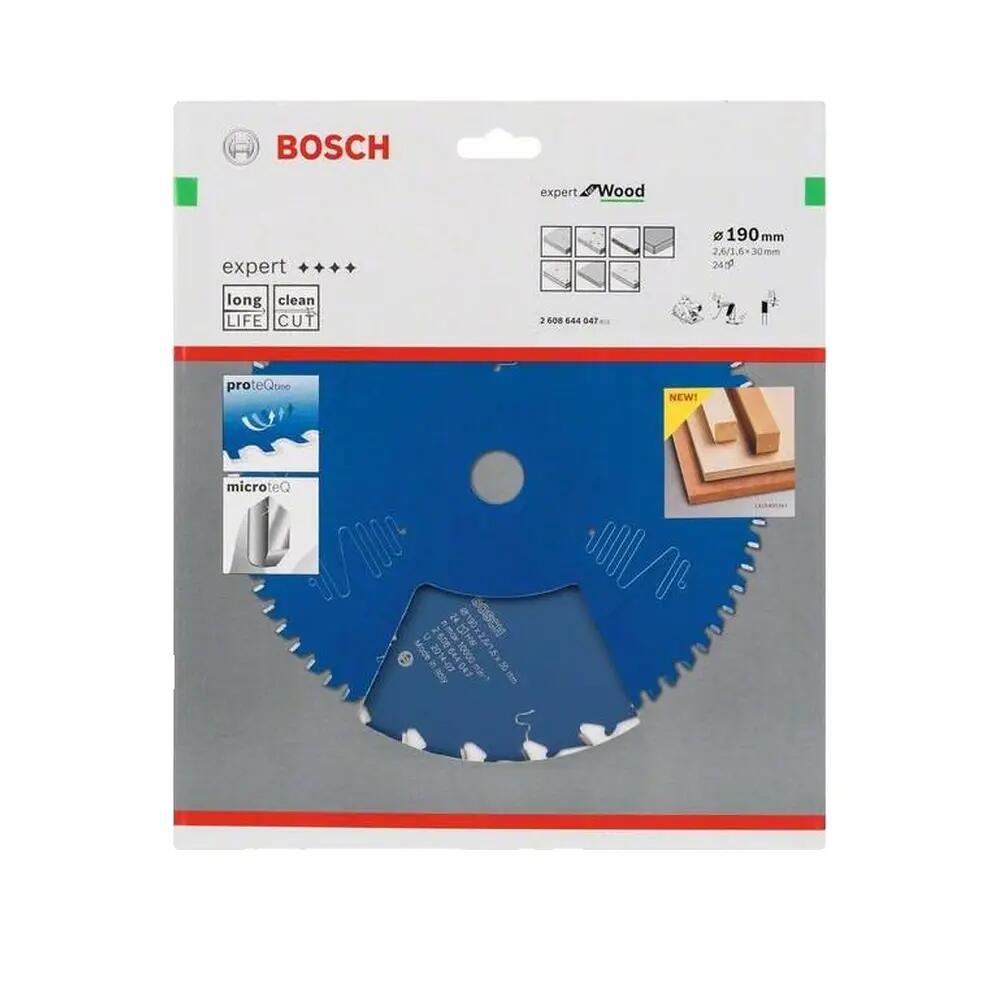 Lame de scie circulaire Bosch Expert dla drewna 24 zęby 2/3
