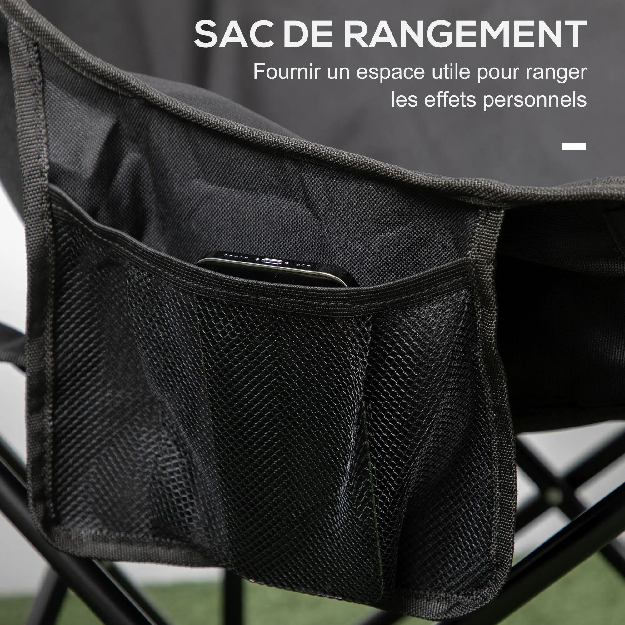 Chaise de camping pliable 5/5